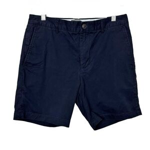 Club Monaco Baxter Fit Shorts Navy Blue